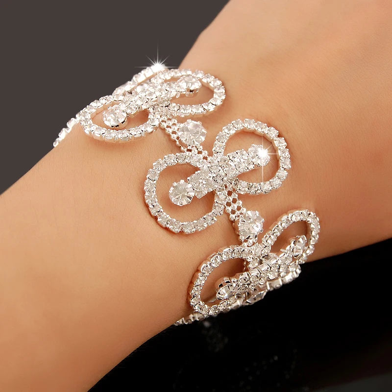Gold-plated Luxury Zircon Bracelet | Elegant Statement Jewelry for Women