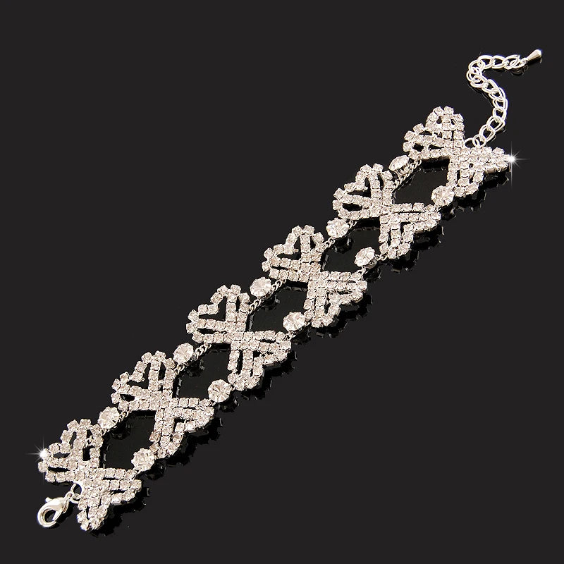 Gold-plated Luxury Zircon Bracelet | Elegant Statement Jewelry for Women