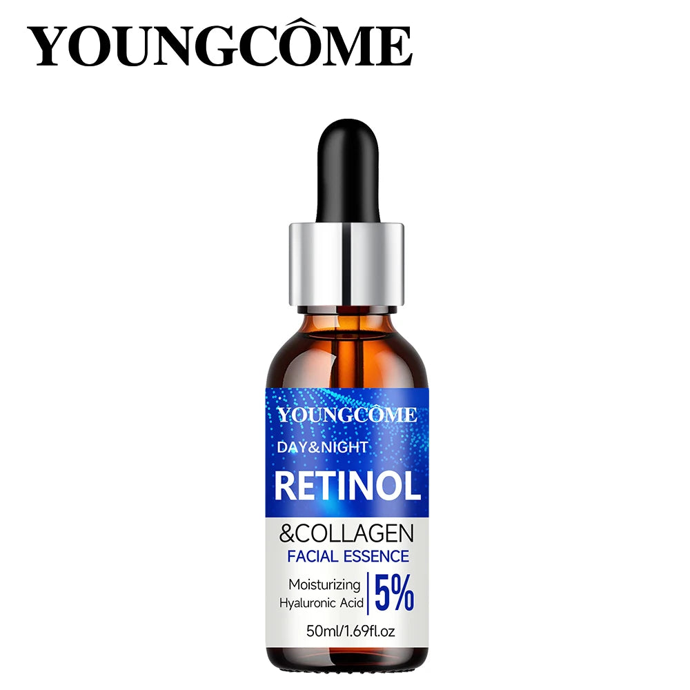 Enriched with collagen, retinol, hyaluronic acid and other powerful active ingredients, this essence helps your skin retain essential moisture and nutrients. With regular use, it promotes a smoother, firmer and more radiant c