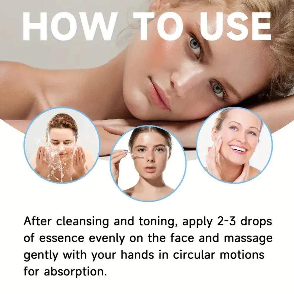 Enriched with collagen, retinol, hyaluronic acid and other powerful active ingredients, this essence helps your skin retain essential moisture and nutrients. With regular use, it promotes a smoother, firmer and more radiant c