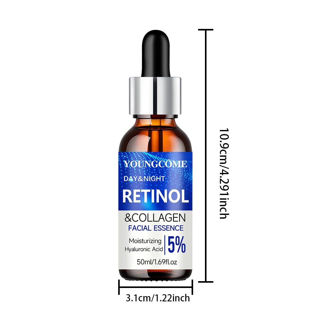 Enriched with collagen, retinol, hyaluronic acid and other powerful active ingredients, this essence helps your skin retain essential moisture and nutrients. With regular use, it promotes a smoother, firmer and more radiant c