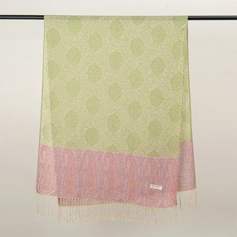 Luxury Thick Cashmere Scarf for Women 2024 – Elegant Printed Wraps & Pashmina Ponchos. Cozy Travel Blanket Shawl, Perfect for Winter Warmth. Stylish and Soft Female Stoles.